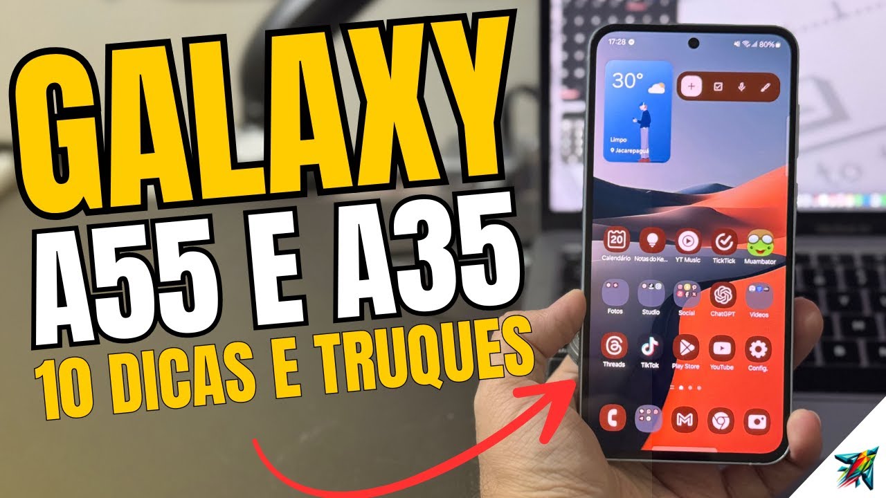 10 DICAS E TRUQUES para o Galaxy A55  GALAXY A35 e OUTROS SAMSUNG!