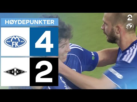 Molde 4 - 2 Rosenborg - Høydepunkter