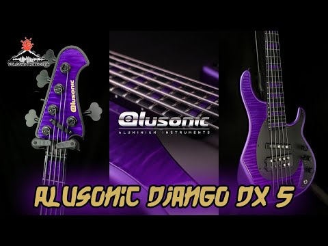 Alusonic Django Deluxe 5 Metallic Purple - Quick Test