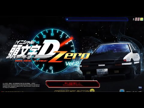 Initial D: Arcade Stage Zero Ver. 2 - Gameplay (JConfig)