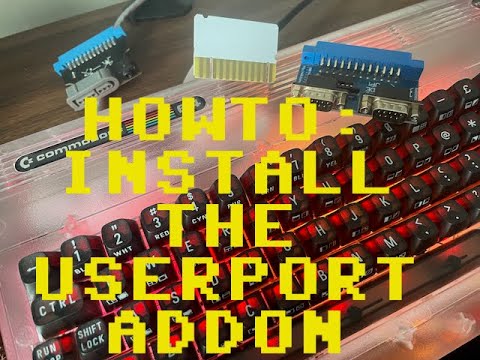 DIY Commodore 64 Ultimate Userport Installation Guide