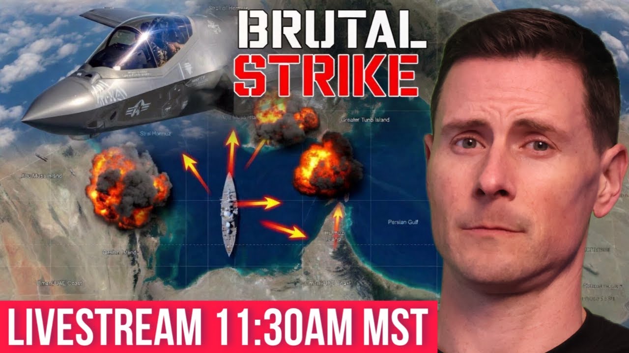 U.S. Military F-35's Just Did Something INSANE To Iran's Coastal Hideouts LIVESTREAM