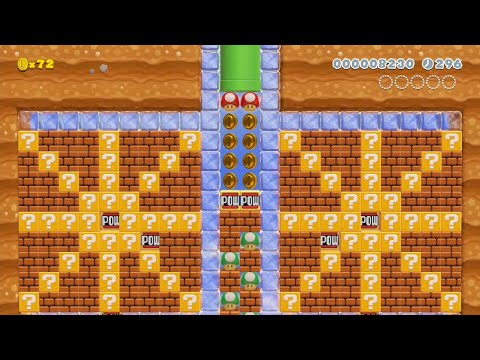 Super Mario Maker 2 - special exhilarating 4 超☆爽快コース - No Commentary