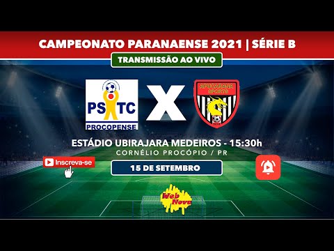 PSTC 2x2 Apucarana Sports  |AO VIVO| PARANAENSE Série B - 2021
