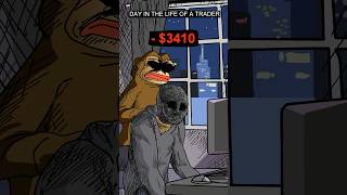 A day in the life of a trader ⏰ #crypto #trading #memes