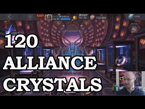 120 Alliance Crystals | Marvel Contest of Champions Crystal Opening