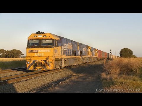 Diverted 2SP4 Pacific National Freight Train (19/12/2022) - PoathTV Australian Railways