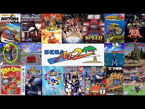 21' Sega Model 2 Games - Tested on MAME 0.240 not M2emulator (Arcade Classics)