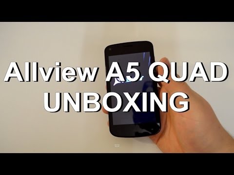 Allview A5 Quad Unboxing in limba romana