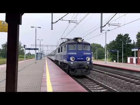 Przelot PKP IC Wyczółkowski przez Malczyce