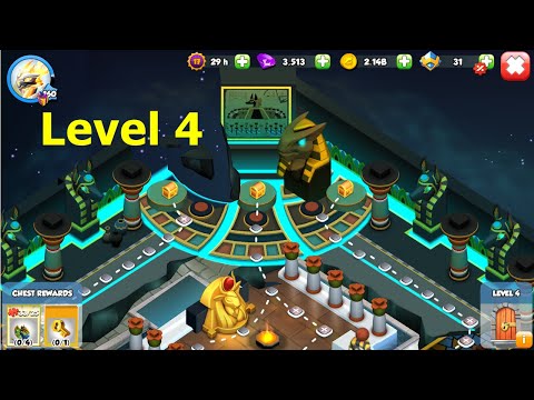 Begin level 4 in Chrono Apep and Chrono Isis Castle event | Level 4 Map details | DML