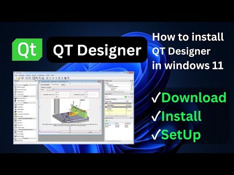 How to Install Qt Creator on Windows 11 | Install QT for C/C++ and Python #QT #studio