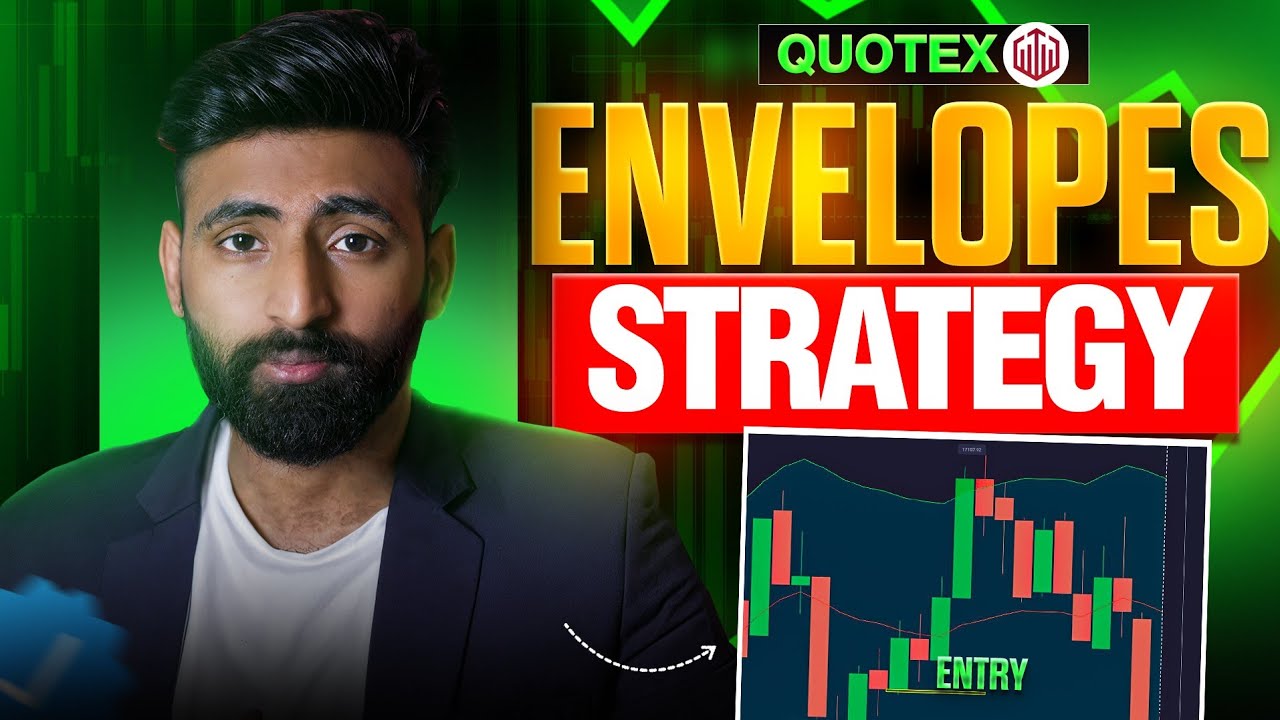 Quotex || Envelopes Indicator Quotex Trading Strategy