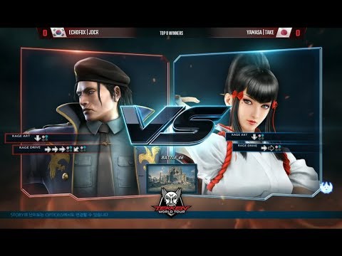 Tekken 7: EchoFox JDCR vs. Yamasa Take - Tekken World Tour Winners Round 3