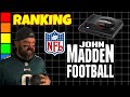 Ranking And Reviewing Every Sega Genesis Madden Game