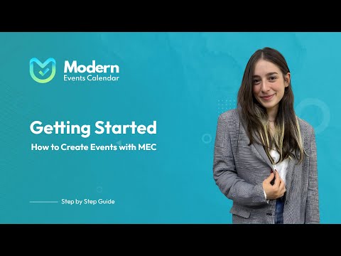 Getting Started with Modern Events Calendar - Best WordPress Calendar Plugin