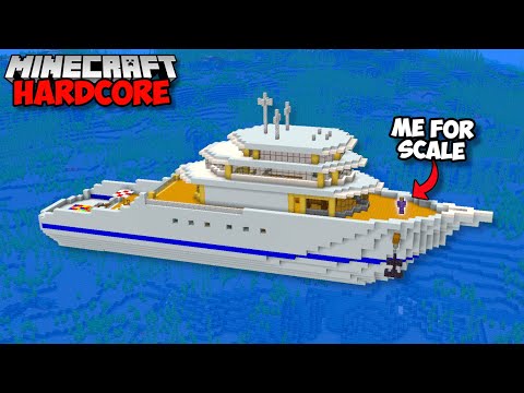 I Built The RICHEST BOAT In Minecraft Hardcore (#98)