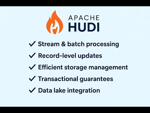 Demystifying Apache Hudi