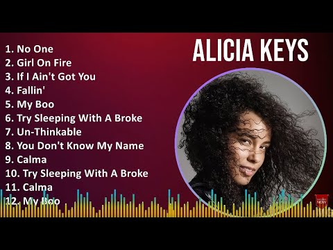 Alicia Keys 2024 Best MIX Grandes Exitos - No One, Girl On Fire, If I Ain't Got You, Fallin