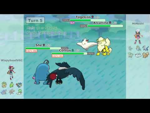 Hail Honchkrow | Pokemon showdown BDSP battle festival doubles