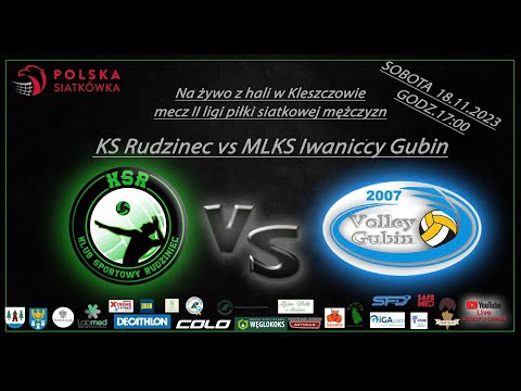 2 liga siatkówki mężczyzn KS Rudziniec vs MLKS Iwaniccy Gubin