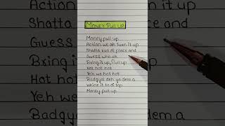 Money Pull Up (Lyrics) ~ Blaiz Fayah x Maureen 🖤 #lyrics # song