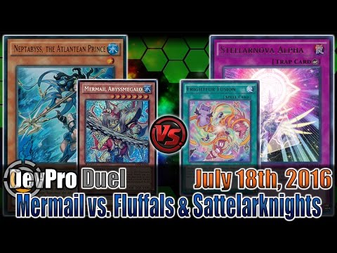 Mermail Atlanteans vs. Fluffal & Satellarknights - DevPro Duel (Ranked) 7/18/2016