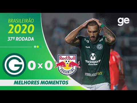 Gols e lances de Goiás x Red Bull Bragantino