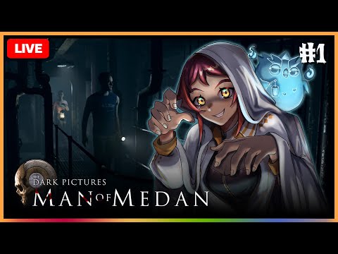 [Let's Play] The Dark Picture Anthology: Man of Medan #1 [EN - Twitch] | HOKU 🦉