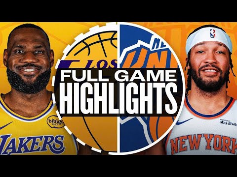 Los Angeles Lakers Vs New York Knicks Highlights Full Game - NOV 04 ,2025 | NBA
