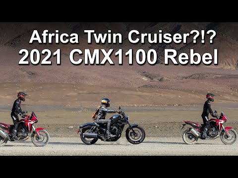 2021 Honda CMX1100 Rebel - Africa Twin Powered Cruiser + Pricing
