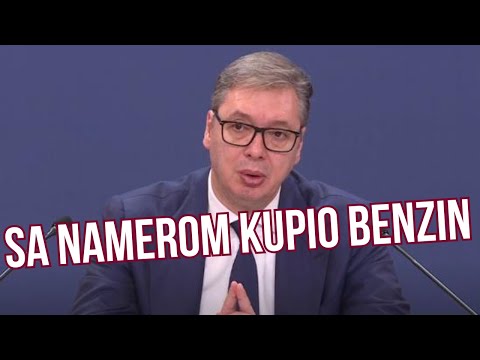PREDSEDNIK VUČIĆ POKAZAO SNIMKE PUCAČA Napadač: Benzinom sam zapalio šator, hteo sam da me ubijete