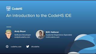 An Introduction to the CodeHS IDE thumbnail