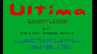 Demonstration - Ultima : Escape from Mt. Drash Commodore VIC-20 Real Hardware 60fps