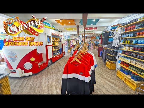 The Island Shop CARNIVAL Merchandise Update Thorpe Park (Aug 2022) [4K]