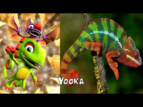 Yooka-Laylee Characters in Real Life