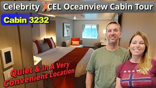 Celebrity Xcel Oceanview Cabin Tour- 3232 - Still the Best Cabins, Convenient and Quiet Location
