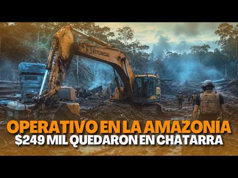🚨 Cayó campamento ilegal en la Amazonía: el negocio millonario que operaba lejos de las cámaras
