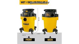 DEWALT 6 Gallon Wet Dry Vacuum Review: Is It the Ultimate Tool for Your Garage?