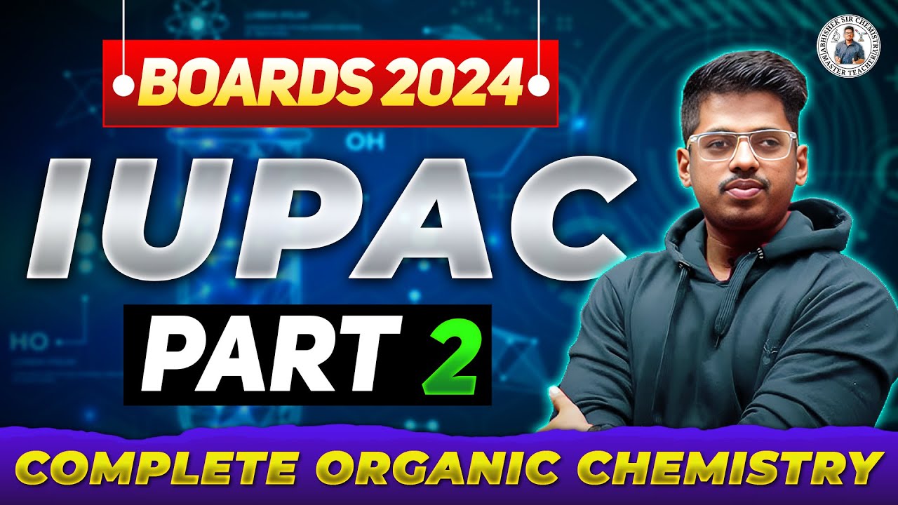 IUPAC Nomenclature of Organic Chemistry Part - 2 12. Aldehyde 13. Amines #asc Abhishek Sir Chemistry