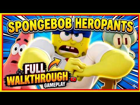 SpongeBob Squarepants HeroPants All Cutscenes Movie (FULL HD) Spongebob Out of Water Movie Sequel