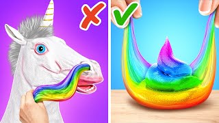Try Unicorn Poop Candy And Edible Slime 🦄 *Amazing Digital Circus Sweets*