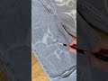 Bleaching My Jeans DIY Clothes