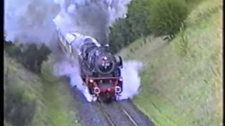 preview picture of video 'Dampflok 41 241 mit Rheingold am 26.09.1993 in Frechen bei Köln'