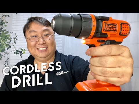 BLACK+DECKER 20V MAX Cordless Drill Unboxing