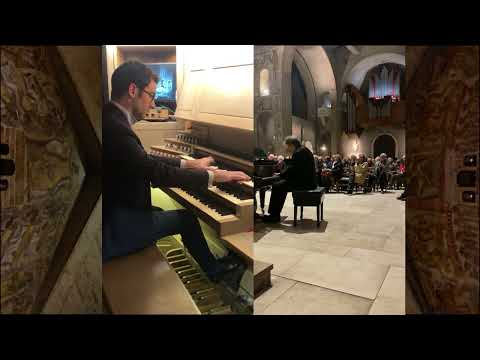Thierry Escaich et Samuel Liégeon: Final improvisé en duo (piano et orgue)