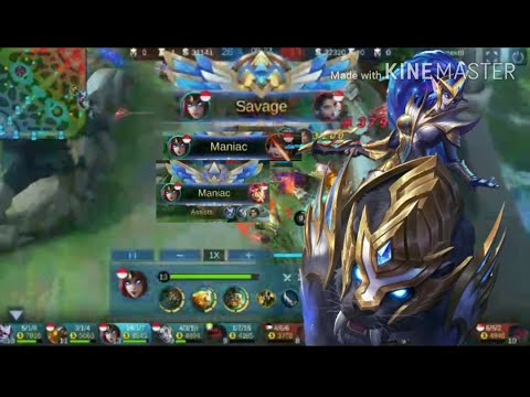 Irithel+tigreal=savage, kejar musuh sampai ke base