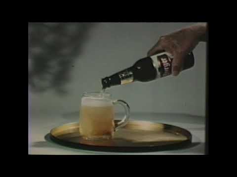 Burger Beer Commercial with a Sports Theme - 1969