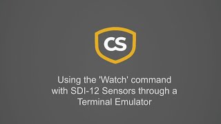 sdi-12 sensors | watch or sniffer mode