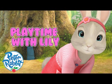 @OfficialPeterRabbit | 🌷 Play With Lily Bobtail 🐰 | World Children's Day | 1 Hour | Kids' Cartoons